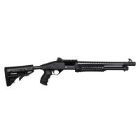 Imagem de ESPINGARDA CAL.12GA 16" CBC PUMP MILITARY 3.0 CR COM ACESSRIOS - OXIDADO NEGRO